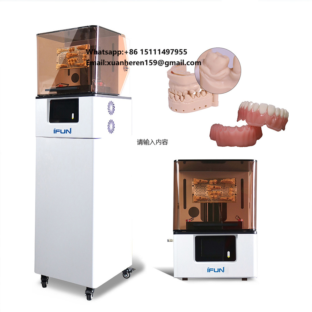 Commercial Resin Printing - Professionele tandheelkundige 3D-printer gebruikt in commerciële