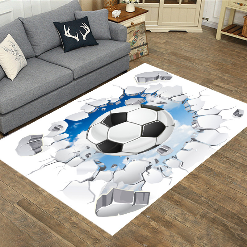 Commercial Wall Printing - 3D Visueel Wandbrekend Geprint Tapijt Sport