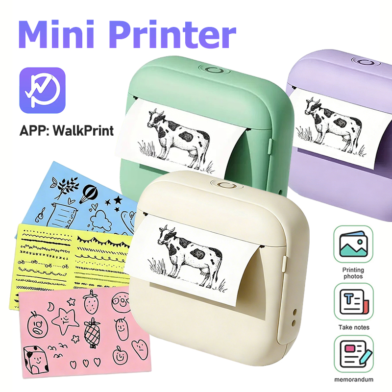 Commercial Photo Printer - X6 Mini draagbare printer zonder inkt