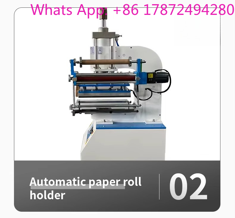 3D Printing Commercial Use - Automatische 3D gouden folie logo-etiketdrukmachine, letterpers,