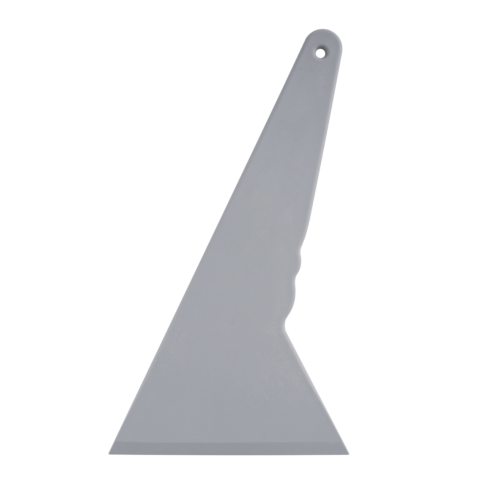 Screen Printing Squeegee - Grijze kunststof handgreep driehoekige rakel auto