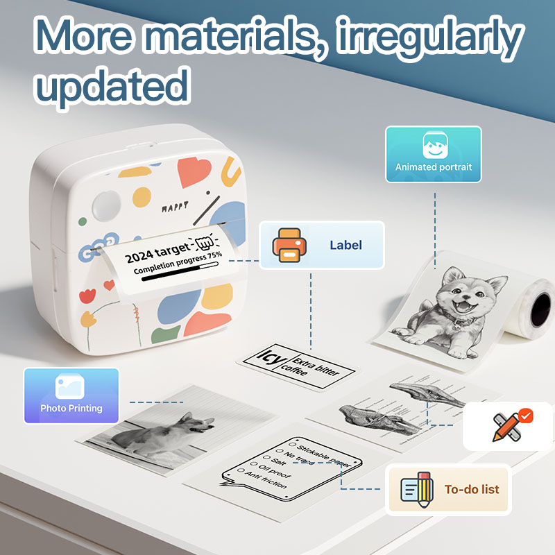 Commercial Photo Printer - DOLEWA D2 Doodle draagbare printer Thermische