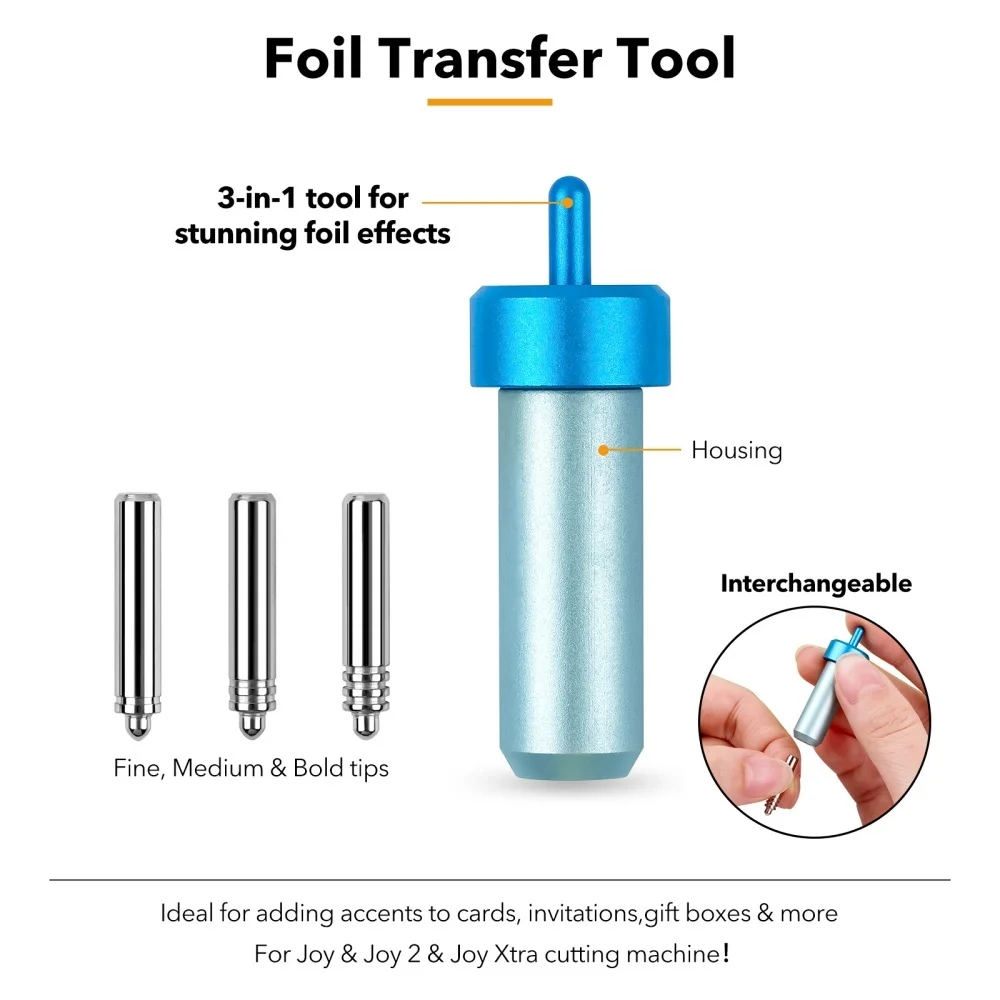 Foil Transfer Machine - 3-in-1 folieoverdrachtsset voor Joy/voor Joy 2/voor