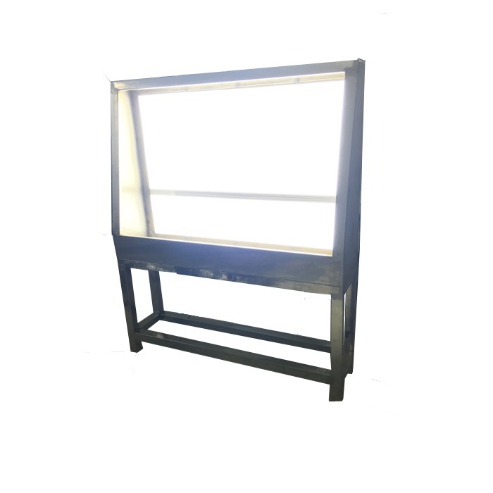 Screen Printing Frame Mesh - Maatwerk LED-verlichting Roestvrij staal Wastank Wasgaas