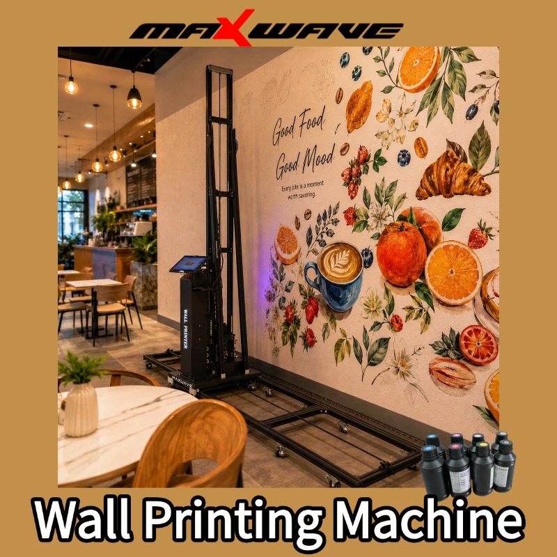 Commercial Wall Printing - Gebruiksvriendelijke wandprinter, verticale UV-inkjet directe print