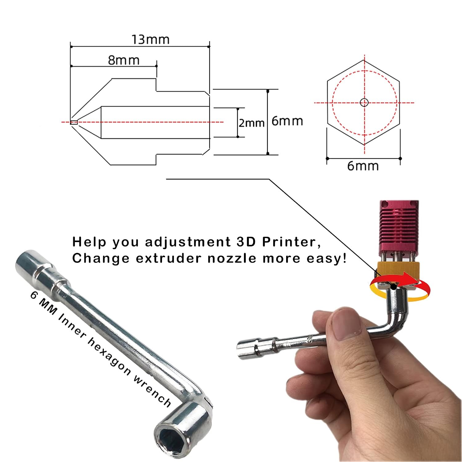 CREALITY 20 Stuks MK8 Messing  - Creality Printer Ender 3 recensie en prijs