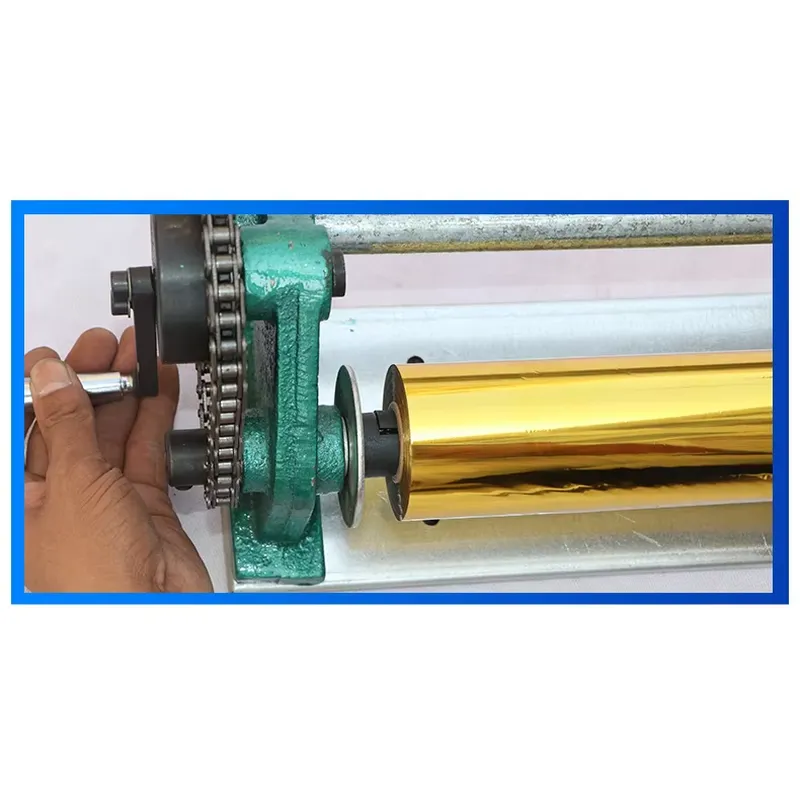 Goudfolie elektrochemisch snij - Foil Transfer Machine recensie en prijs
