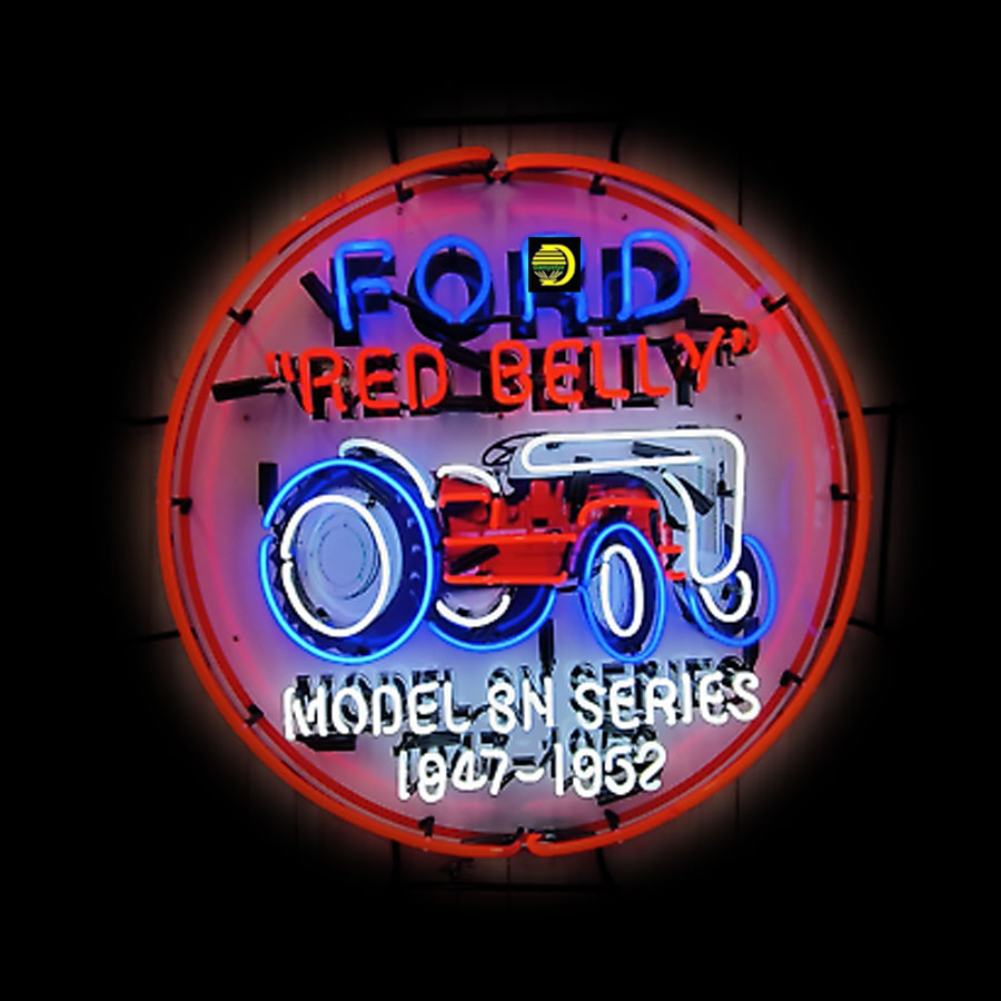 Voor Rode Buik Neon Teken Trac - Commercial Wall Printing recensie en prijs