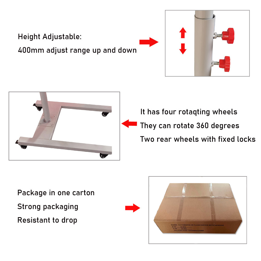 3000W 360-graden draaibare shi - Flash Dryer Screen Print recensie en prijs